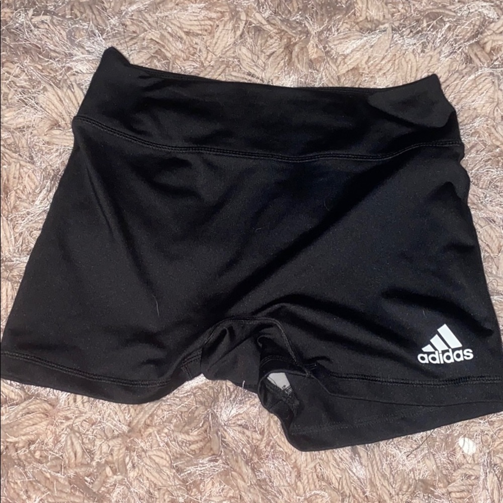 Black adidas shorts